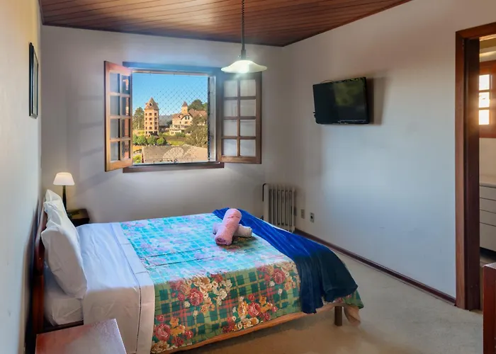 Amplo Apartamento Familiar Em Vila Capivari E Wifi